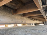 Trailer Chassis with Frame Rails/ Main Beams Condition