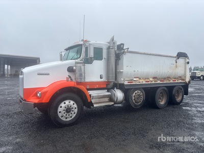 2007 Kenworth T800 8x4 Camion à benne basculante Tri/E