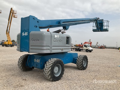 2001 Genie S-65 4WD Diesel Telescopic Boom Lift