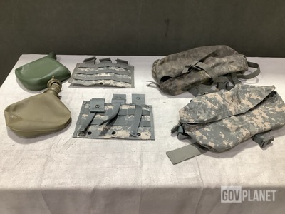 (70) Water Canteens, (200) M4 Three Mag Pouches & (50) Waist Packs