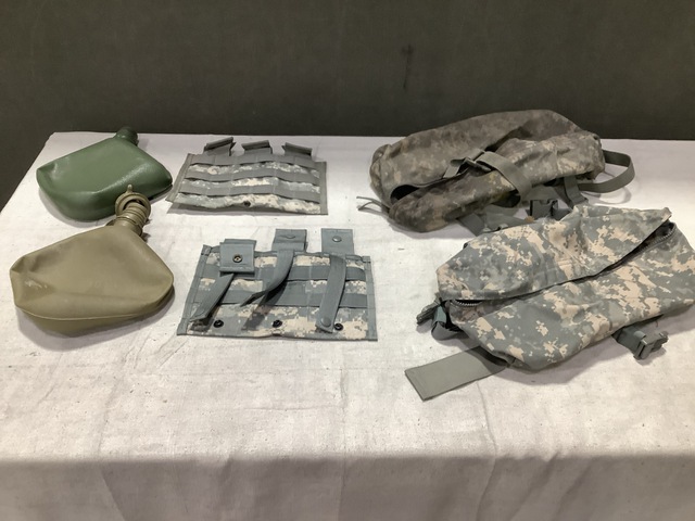 (70) Water Canteens, (200) M4 Three Mag Pouches & (50) Waist Packs