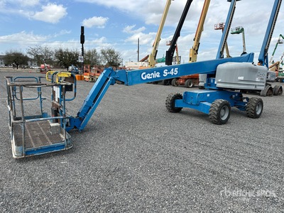 2017 Genie S45 4WD Diesel Telescopic Boom Lift