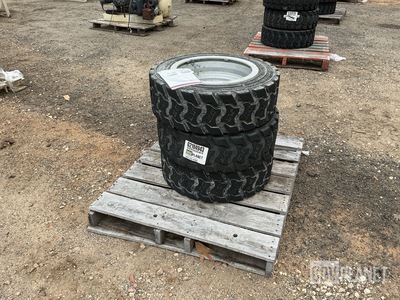 (3) JLG IN240/55D17.5 Tires w/Wheels