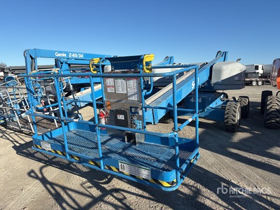 2018 Genie S40 4WD Diesel Podnośnik teleskopowy