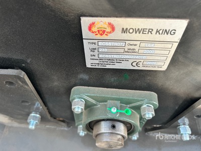 2026 Mower King ECSSTR072 72 in Skid Steer Tiller (Unused)