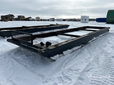 Skid Mounted Steel 27 ft x 7 ft 4 in Containment タンク