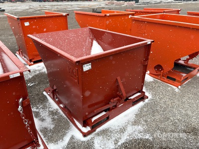 2025 Kit Containers 1.5YFT-SDH 5 ft 1 in Self-Dumping Hopper