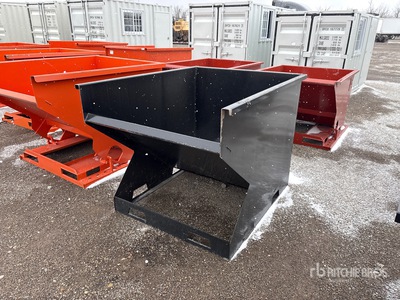 2025 Kit Containers 2YFT-SST 63 in Skid Steer Dump Hopper