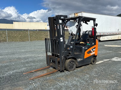 2019 Doosan GC25S-9LP 4600 lb Cushion Tire Forklift
