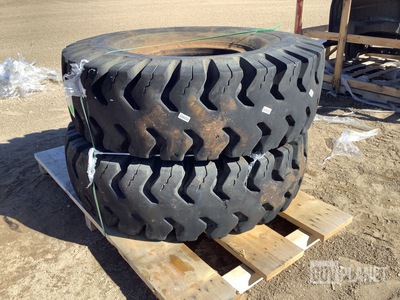 (2) S.T.A. 18.00-25 Tires