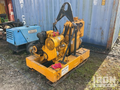 1998 Varisco D.J156-5 Skid-Mounted Pompe à eau (Inoperable)