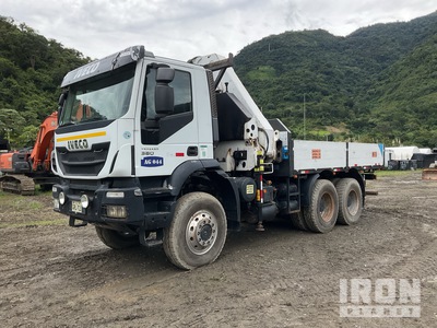 2016 Ing Bonfiglioli P30500XL/4SI 6 ton Knuckle Boom on 2021 Iveco AD380T38WH 6x6 mobiele kraan