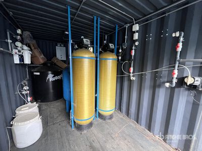 40 m3 PTAP 20 ft Drinking Water Treatment Plants