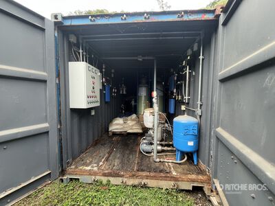 40m3 PTAP 20 ft Drinking Water Treatment Plants