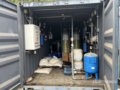 40m3 PTAP 20 ft Drinking Water Treatment Plants