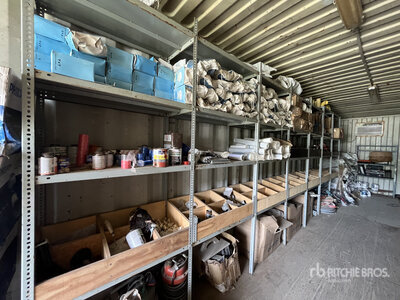 40 ft PVC Fittings and Accessories Container