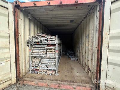20 ft Container With Scaffolding