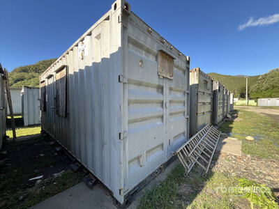 Quantity of (2) 20 ft x 8 ft Bedroom Container