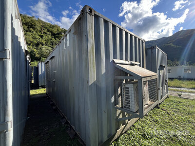 Quantity of (2) 20 ft x 8 ft Bedroom Container
