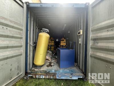 80 m3 PTAR 40 ft Conteneur à déchets