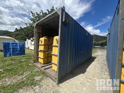 80 m3 PTAR 40 ft Conteneur à déchets