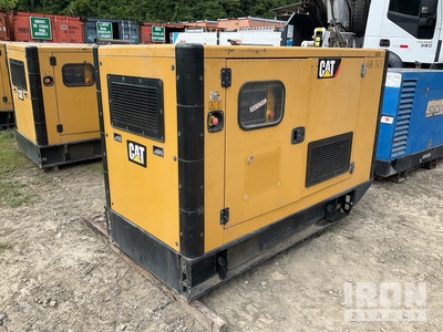 2015 Cat DE50E0 50 kVA Skid-Mounted Generator set (Inoperable)