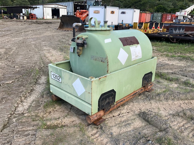 Quantity of (2) 2015 Emiliana Serbatoi GE1L 1000 L Steel Diesel Fuel Tank