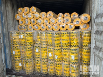 Quantity of Hydrocarbon Caution Tape / Cinta de Precaucion de Hidrocarburos