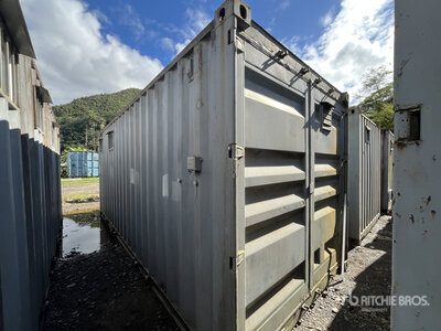 Quantity of (5) Modulos 20 ft x 8 ft Skid-Mounted Toaleta przenośna