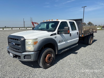 2014 Ford F-450 4x2 Platte vrachtwagen