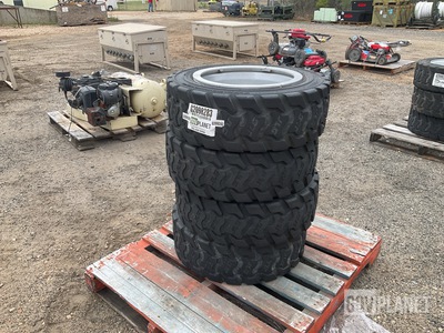 (4) JLG IN240/55D17.5 Tires w/Wheels