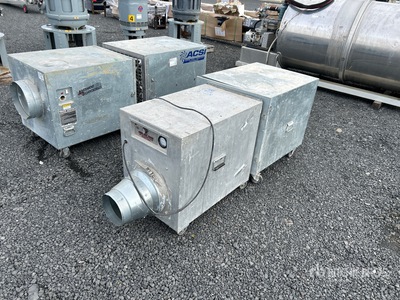 Quantity of (2) Electric Negative Air Filters