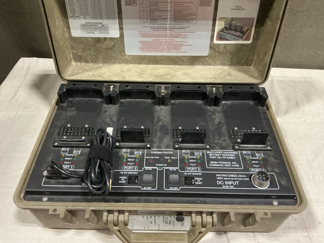(2) Bren-Tronics BTC-70801 Battery Chargers