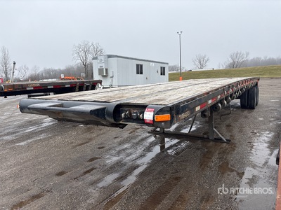 Dorsey 38 ft T/A フラットベッドトレーラー