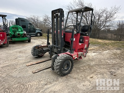 2015 Moffett M55 5500 lb 3x3 Truck Mounted Forklift