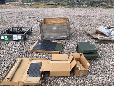 BAE Systems 12418362-004 Vehicular Components Bracket w/Assorted Parts