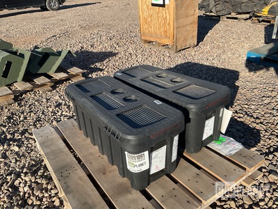 (2) Contico SUV Tuff Bins