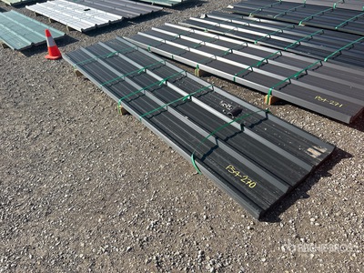 Quantity of 2025 Kit Containers Steel R Panel 12 ft