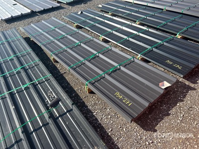 Quantity of 2025 Kit Containers Steel R Panel 12 ft