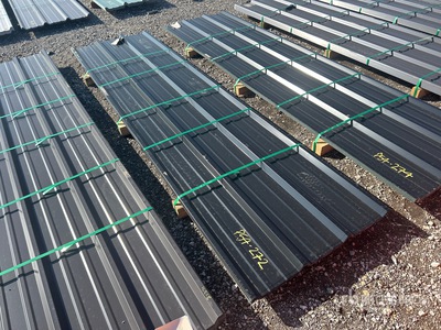 Quantity of 2025 Kit Containers Steel R Panel 12 ft