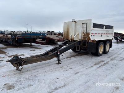 2005 Load Line 14 ft T/A Pup Dump Trailer