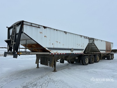 2000 Doepker 27 ft Super B-Train 穀物用トレーラー