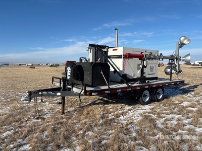 2010 Load Trail 18 ft T/A Generator Equipment Trailer