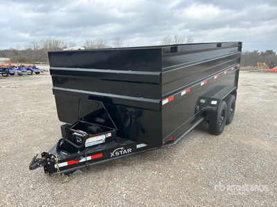 2026 X-STAR 16 ft T/A Rimorchio Leggero Ribaltabile (Unused)