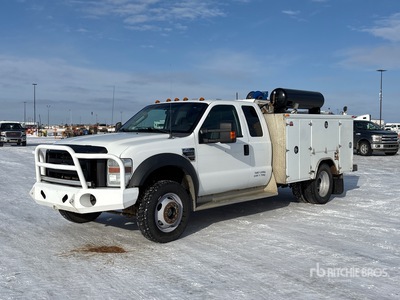 2010 Ford F-450 XLT 4x4 Extended Cab Utility Truck