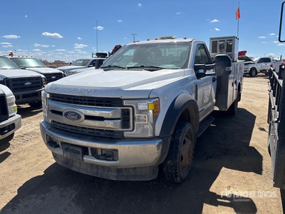 2017 Ford F-550 XLT 4x4 Utility Truck (Inoperable)