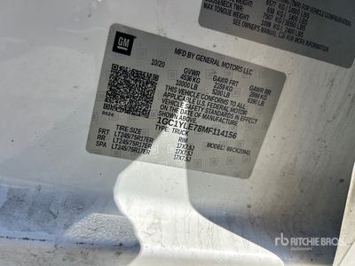 2021 Chevrolet 2500 4x4 Crew Cab Pickup