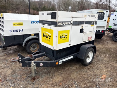 2017 Multiquip DCA25SSIU4F 20 kW Mobile Groupe électrogène