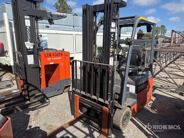 2021 Toyota 8FBE18U 2450 lb Electric Forklift