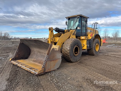 2012 Cat 972K Pala gommata